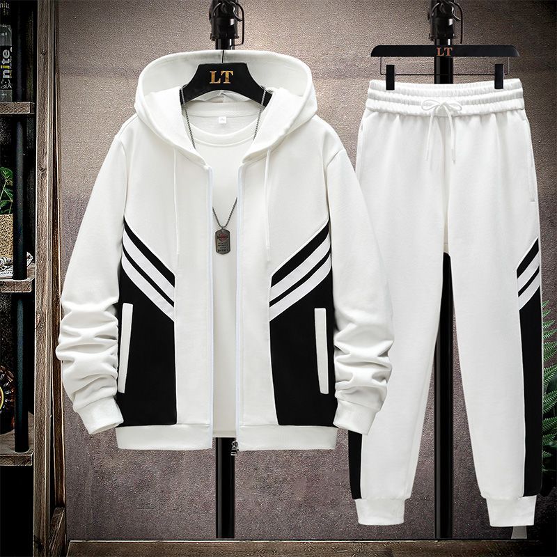 Casual Sports Hooded Sports Suit