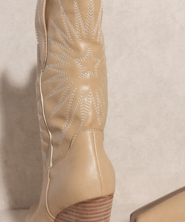 OASIS SOCIETY Emersyn - Starburst Embroidery Boots