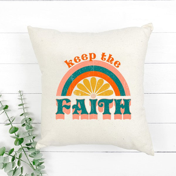Keep The Faith Pillow Cover