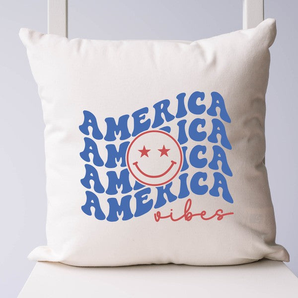 America Vibes Stacked Pillow Cover