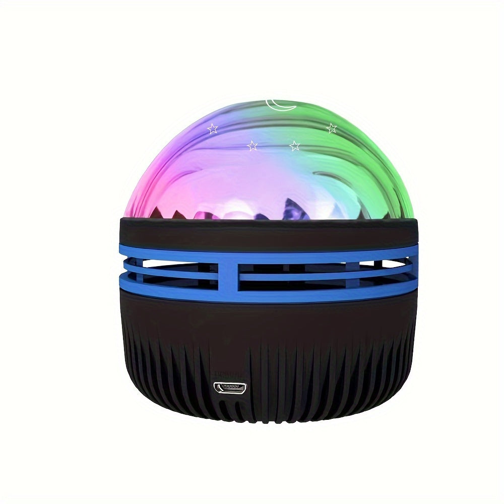 LED Northern Light Projector with Multicolor Pattern & Remote - Bedroom, Ceiling, Home Theater, Christmas/Valentine's Day Gift - Dimmable, Color Changing