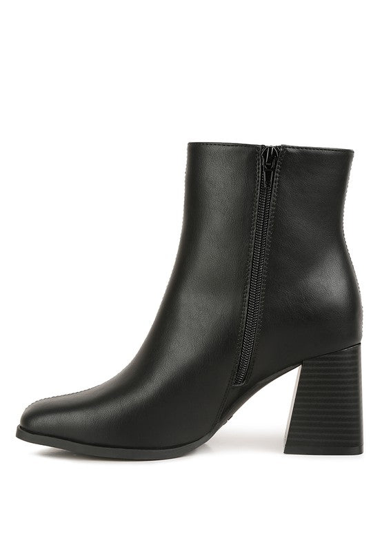 Cox Cut Out Block Heeled Chelsea Boots