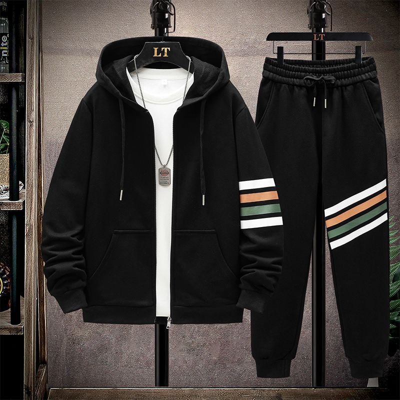 Casual Sports Hooded Sports Suit